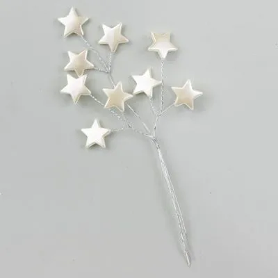 картинка Всатвка со звездами, Н20см, белый от магазина Флоранж