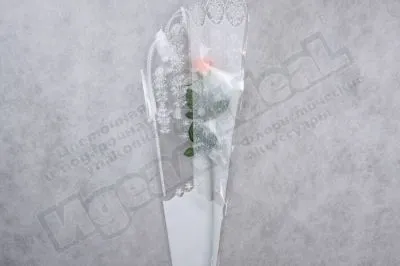 Пакет конус пленка Муза/Лира ажур, 80х36см; Россия