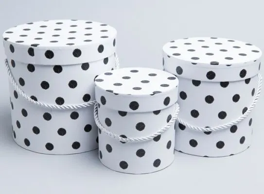 Коробка цилиндр  85463 (2-й из набора) 15x15cm; Китай