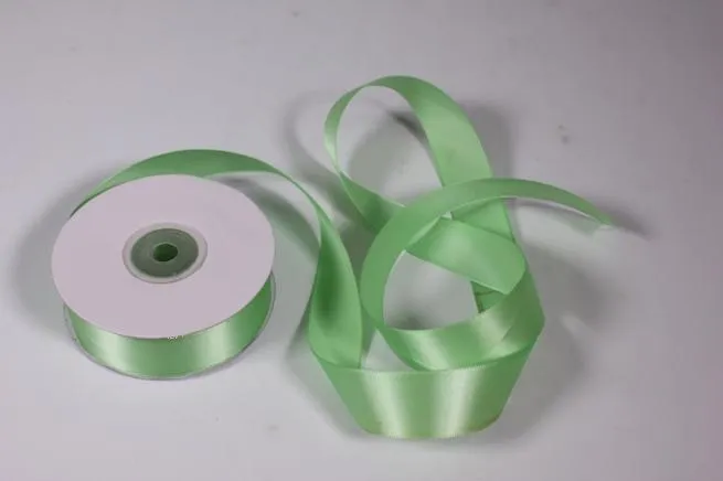 Лента атласная односторонняя, 25ммх25м; Китай