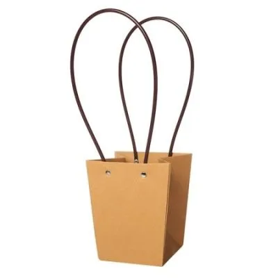 Сумка Мастхэв малая, крафт, 13,5х9,5х15,5см; Китай