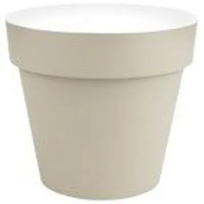 Горшок пластиковый Протея, фраппе, 17,5х16см, 2,3л; Россия