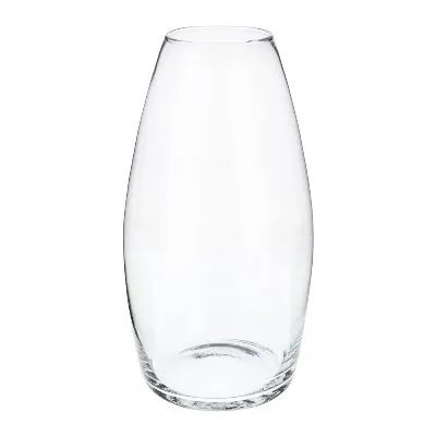 Ваза стеклянная Каролина, D16,5xH30 см; Россия