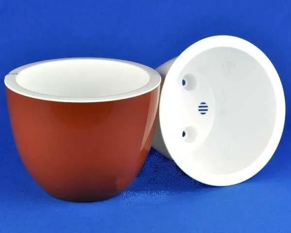 Горшок пластиковый Орион, шоколадный, 3,5л; Россия