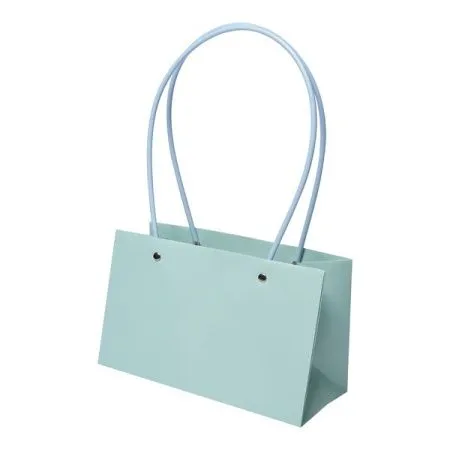 Сумка Мастхэв прямоугольная, 22х10х13см, голубой 