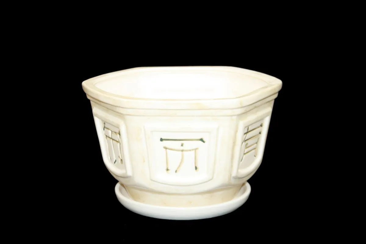 Горшок керамический Бансайка 17,5x30см, 6л; Россия