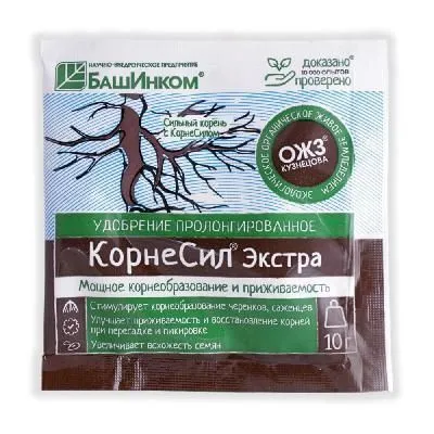 Удобрение для укрепления корневой системы у растений Гуми-90 Корнесил, порошок, 10г; Россия