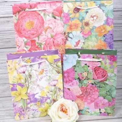 картинка Сумка люкс Весна с блестками 18*23*10см; Китай от магазина Флоранж