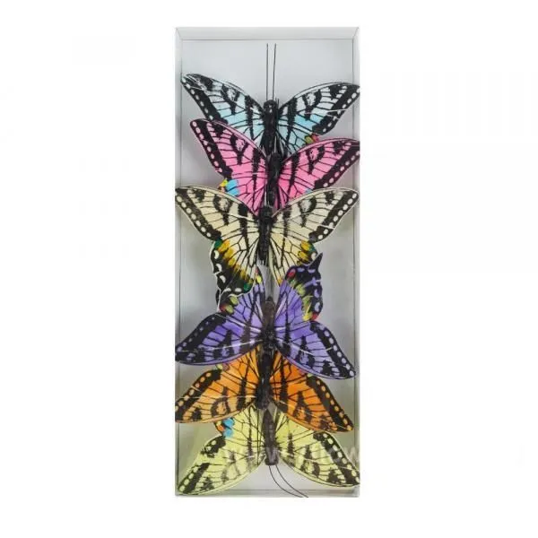 Набор вставок Бабочка, 10см, (6шт.)