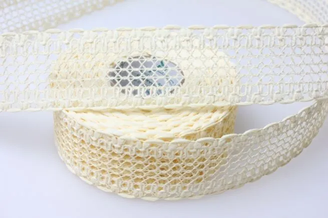 Лента кружевная, 40ммх10м; Польша