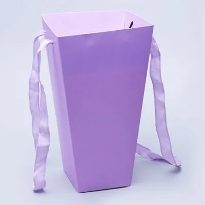 сумка Плайм 51867 для цветов H27 D15/9 сиреневый