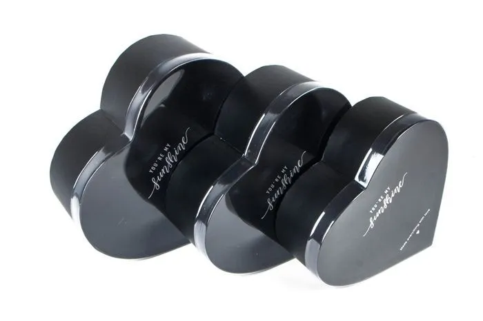 Коробка Сердце с прозрачной крышкой 62924 (3-й из набора); Китай