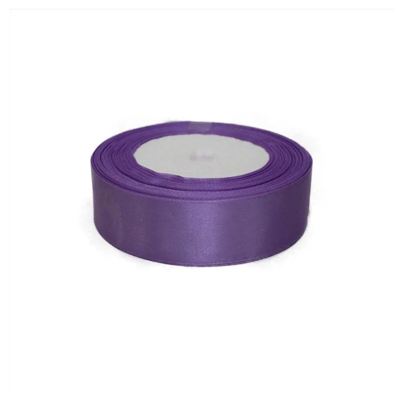 картинка Лента атласная двухсторонняя, 25ммх25у; Китай от магазина Флоранж