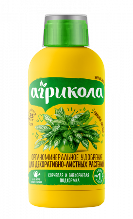 Удобрение для декоративно-лиственных растений Агрикола, флакон, 250мл; Россия