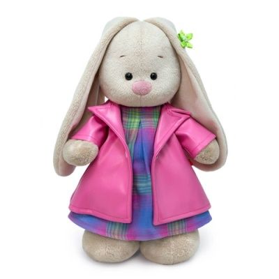 картинка игрушка Зайка Ми в пальто из экокожи (малый), 25см StS-461 от магазина Флоранж