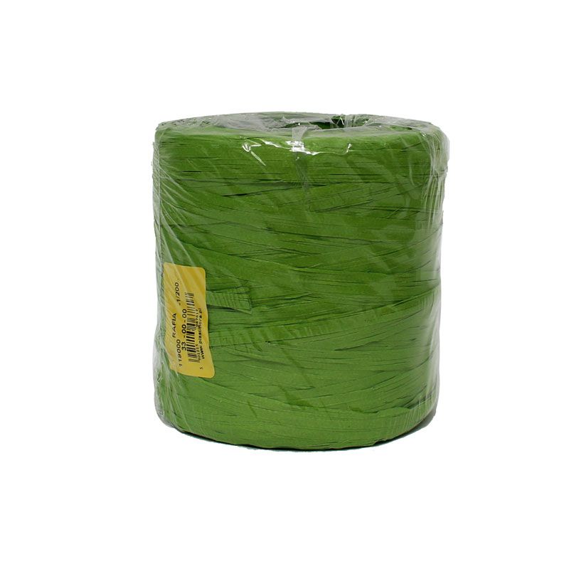 картинка Рафия в бобине, салатовый, 200м; Польша от магазина Флоранж