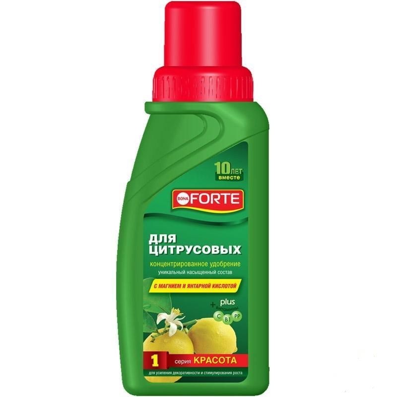 Удобрение для цитрусовых растений Красота, флакон, 250-285мл; Бона Форте