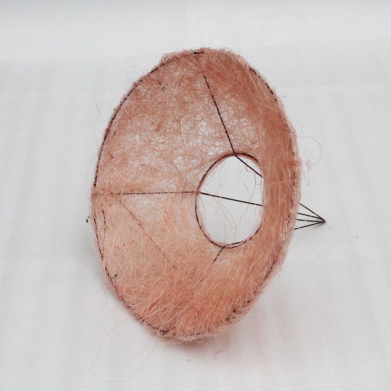 Каркас для букета, сизаль гладкий, 25см; Китай