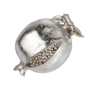 Сувенир Гранат (полирезин), Н7х13,5см, серебряный