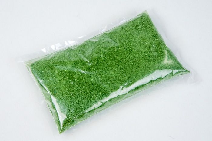 картинка песок кварцевый зеленый 200г от магазина Флоранж