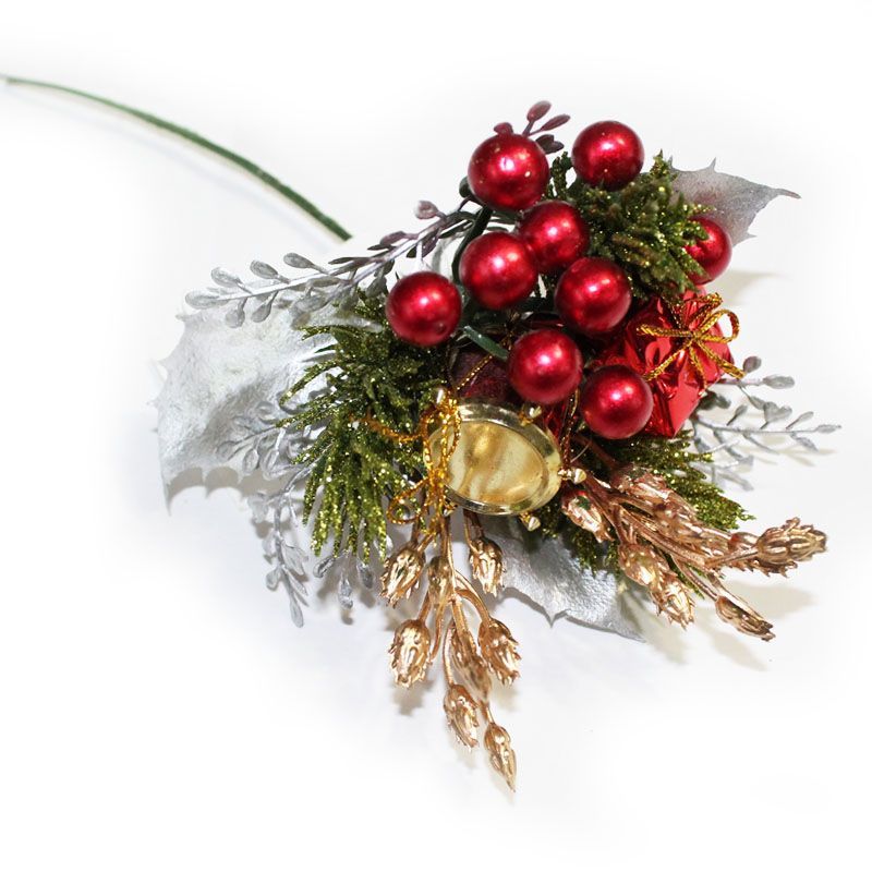 картинка Вставка Новогодняя, 20см от магазина Флоранж