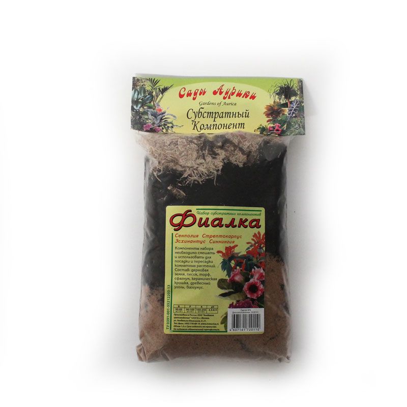 картинка Субстратный компонент Фиалка, 1л от магазина Флоранж