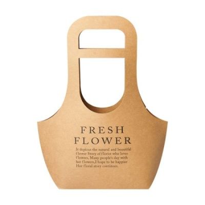 картинка Сумка Фреш прямоугольная, натуральная, 17x7,5x32,5см; Китай от магазина Флоранж