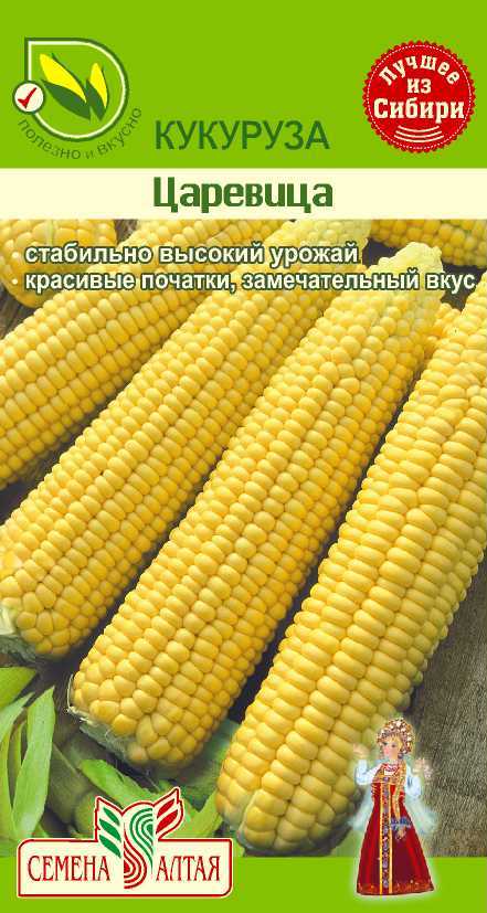 картинка Кукуруза Царевица (цветной пакет) 5г; Семена Алтая от магазина Флоранж