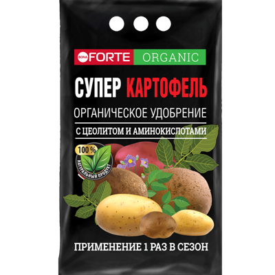 картинка Удобрение, обогащенное цеолитом и аминокислотами СУПЕР Картофель; Бона Форте (пакет), 2кг от магазина Флоранж
